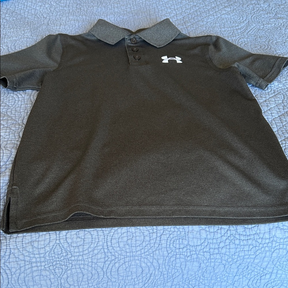 Under Armour Kids Polo Shirt - Dark Gray